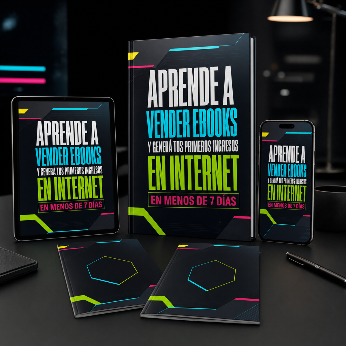 Ebook | Aprende a Vender Ebooks y Generá tus Primeros Ingresos en internet en Menos de 7 Días